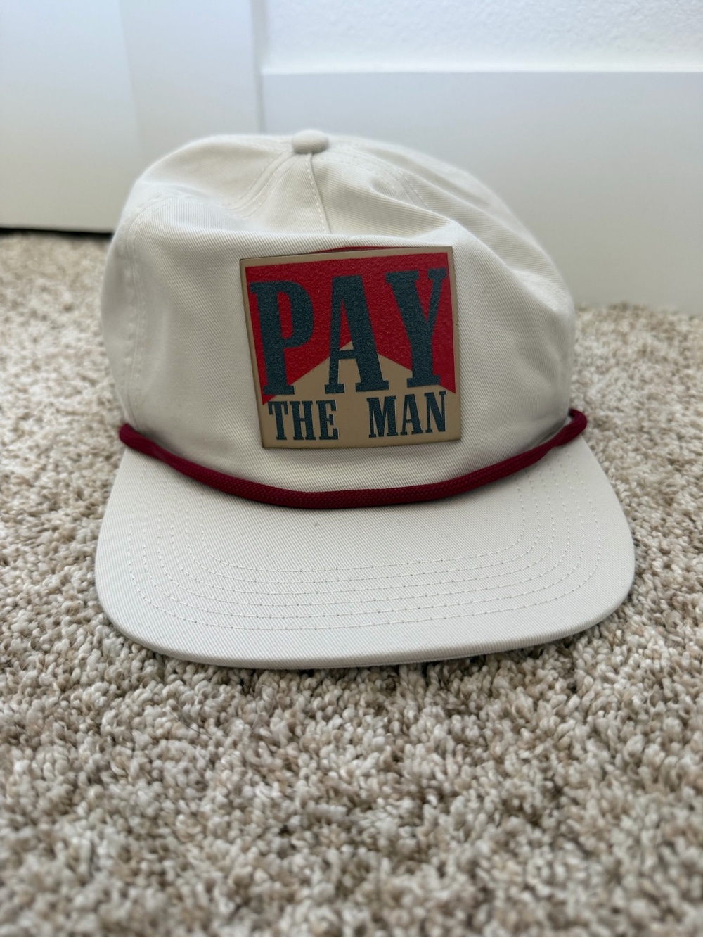Josh Bridges 'PAY THE MAN' Rope-Trim Cap